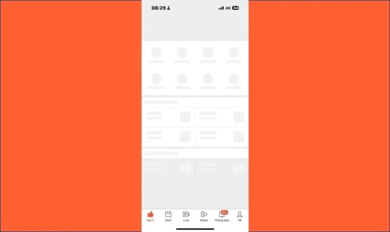 Shopee bị lỗi